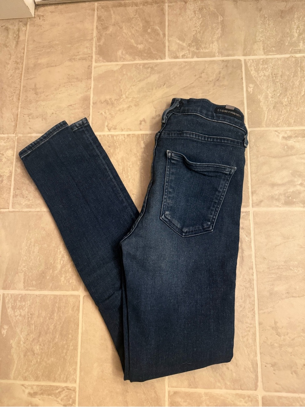 Citizens Of Humanity Deep Indigo Skinny Jeans